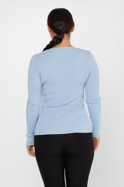 Knitted Sweater Long Sleeve Blue - 16240 | KAZEE (Set of 3 S-M-L) - 5