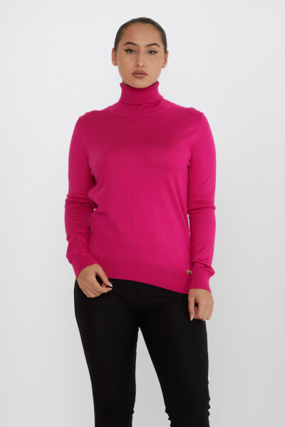 Knitted Sweater Long Sleeve Fuchsia - 11122 | KAZEE (Set of 3 S-M-L) 