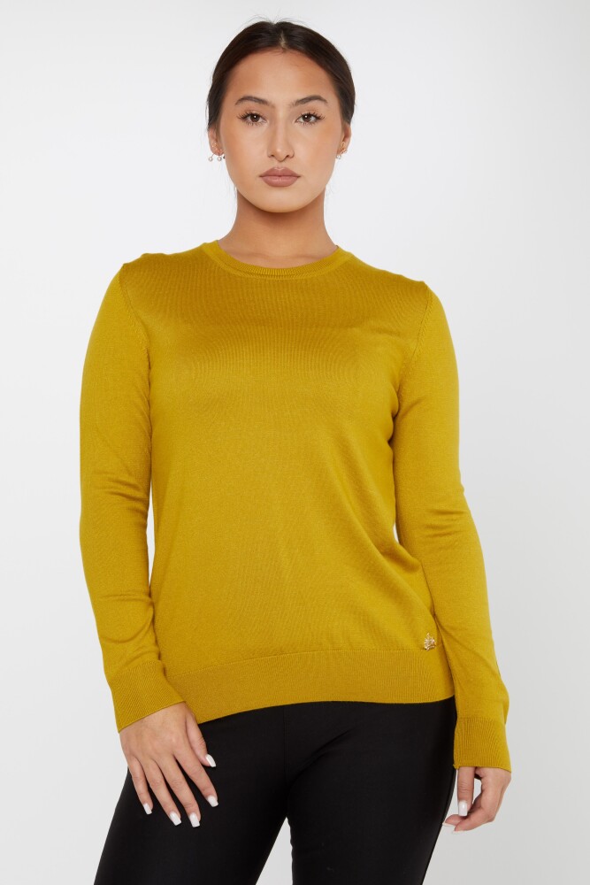 Knitted Sweater Long Sleeve Mustard - 11052 | KAZEE (Set of 3 S- M-L) - 1