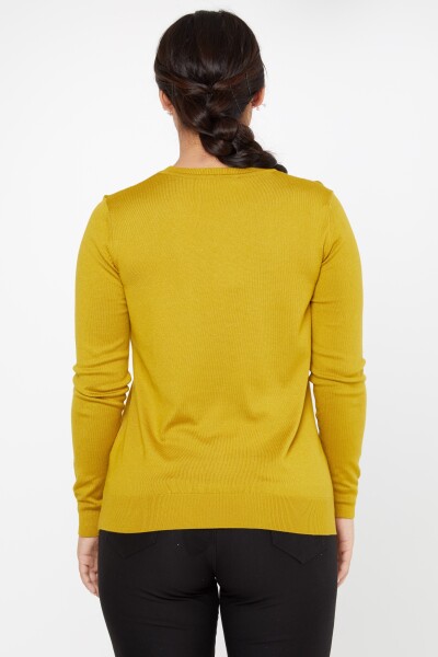 Knitted Sweater Long Sleeve Mustard - 11052 | KAZEE (Set of 3 S- M-L) - 5