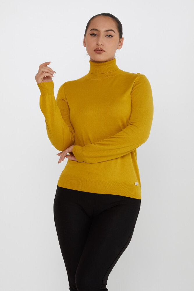 Knitted Sweater Long Sleeve Mustard - 11122 | KAZEE (Set of 3 S-M-L) - 1