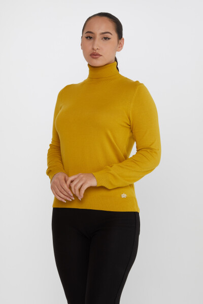 Knitted Sweater Long Sleeve Mustard - 11122 | KAZEE (Set of 3 S-M-L) - 2