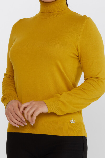 Knitted Sweater Long Sleeve Mustard - 11122 | KAZEE (Set of 3 S-M-L) - 3