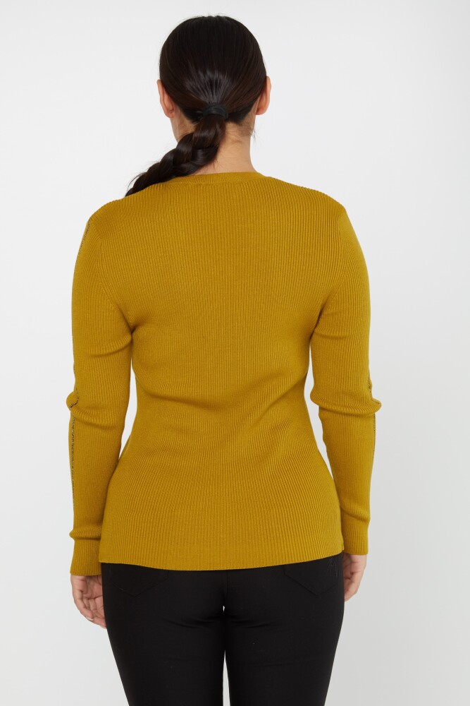 Knitted Sweater Long Sleeve Mustard - 16240 | KAZEE (Set of 3 S-M-L) - 5