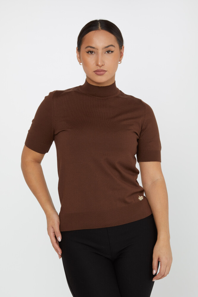 Knitted Sweater American Model Brown - 14541 | KAZEE (Set of 3 S-M-L) - 1