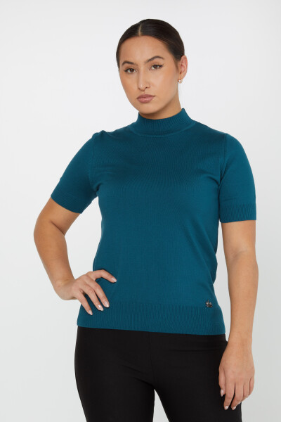 Knitted Sweater American Model Petrol - 14541 | KAZEE (Set of 3 S-M-L) 