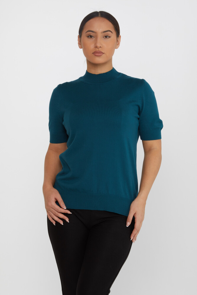 Knitwear Sweater American Model Petrol - 16168 | KAZEE (Set of 4 L-XL-2XL-3XL) - 1