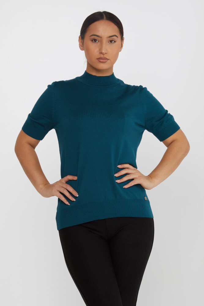 Knitwear Sweater American Model Petrol - 16168 | KAZEE (Set of 4 L-XL-2XL-3XL) - 2