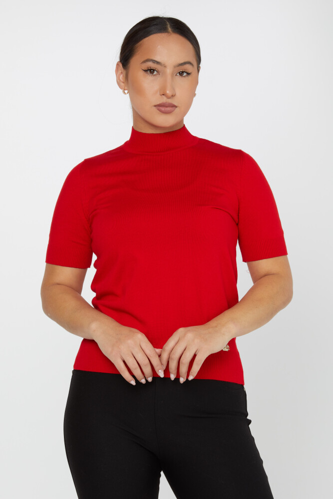 Knitted Sweater American Model Red - 14541 | KAZEE (Set of 3 S-M-L) - 1