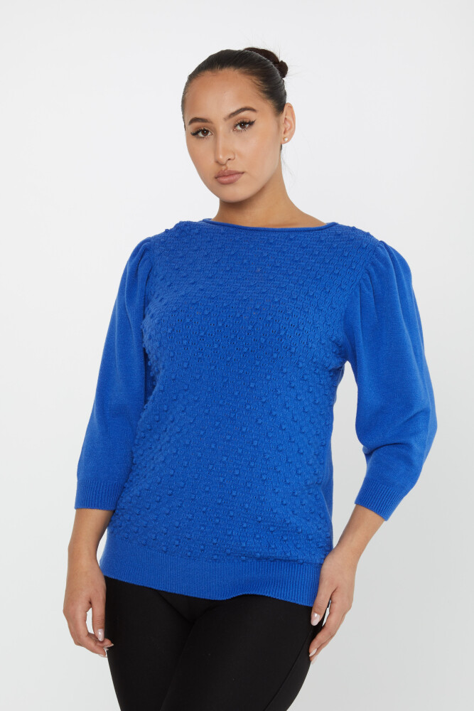 Knitwear Sweater Balloon Sleeve Saks - 30340 | KAZEE (Set of 4 S-M-L-XL) - 1