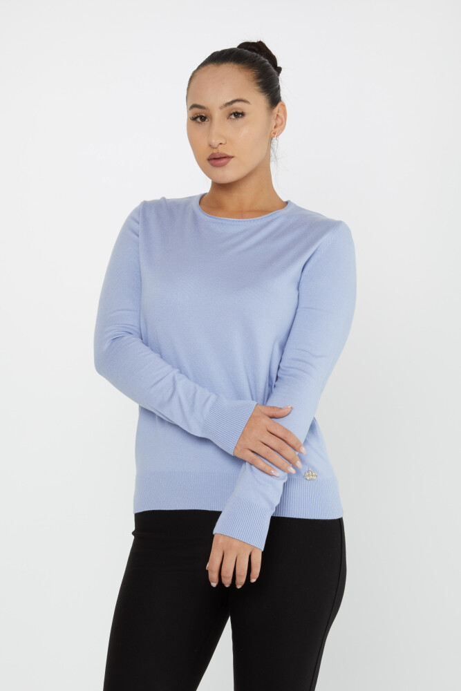 Knitted Sweater Basic Blue - 30899 | KAZEE (Set of 4 L-XL-2XL 3XL) - 2