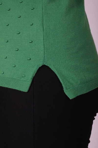 Knitted Sweater Basic Green - 2425-31103 | KAZEE (Set of 2 M-2) - Thumbnail