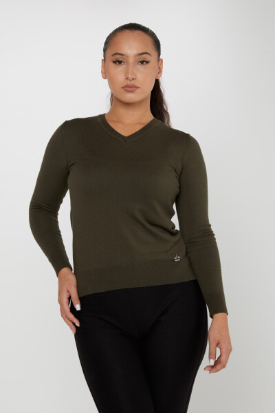 Knitwear Sweater Basic Khaki - 11071 | KAZEE (Set of 3 S-M-L) 