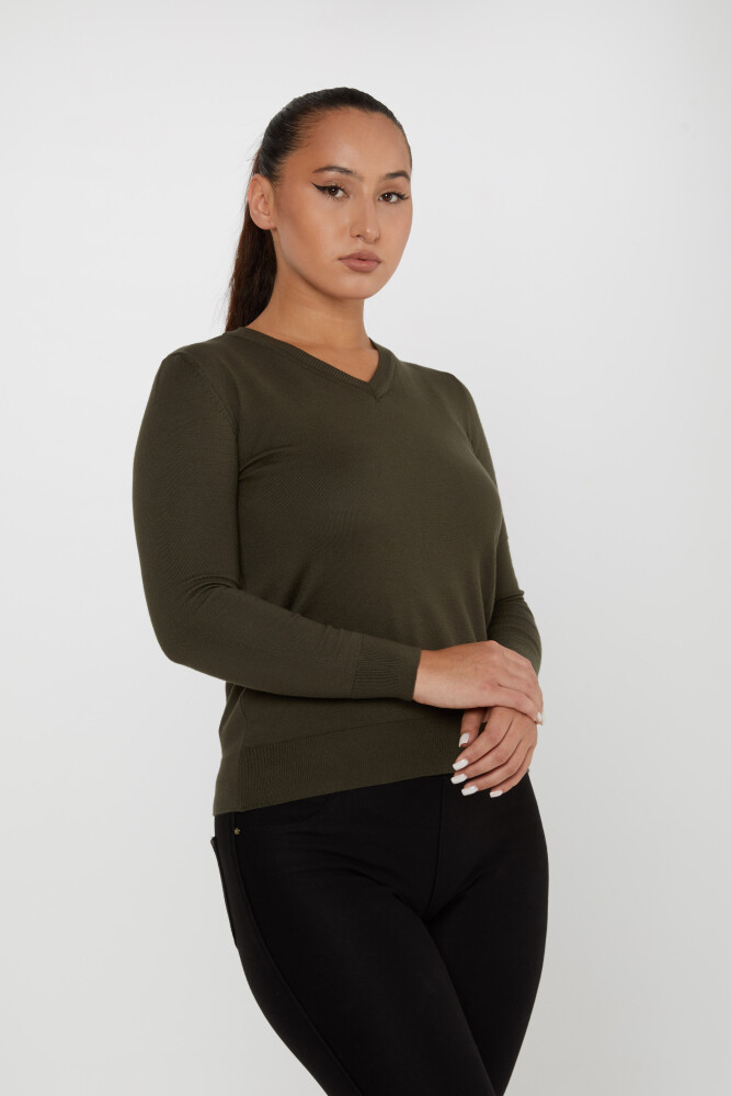 Knitwear Sweater Basic Khaki - 11071 | KAZEE (Set of 3 S-M-L) - 2