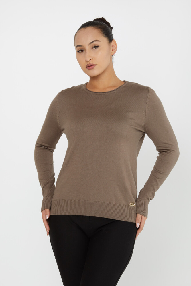 Knitwear Sweater Basic Mink - 30899 | KAZEE (Set of 4 L-XL-2XL 3XL) - 1