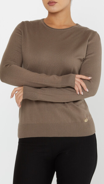 Knitwear Sweater Basic Mink - 30899 | KAZEE (Set of 4 L-XL-2XL 3XL) - 3