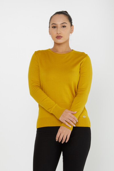 Knitted Sweater Basic Saffron - 30899 | KAZEE (Set of 4 L-XL-2XL 3XL) - 2