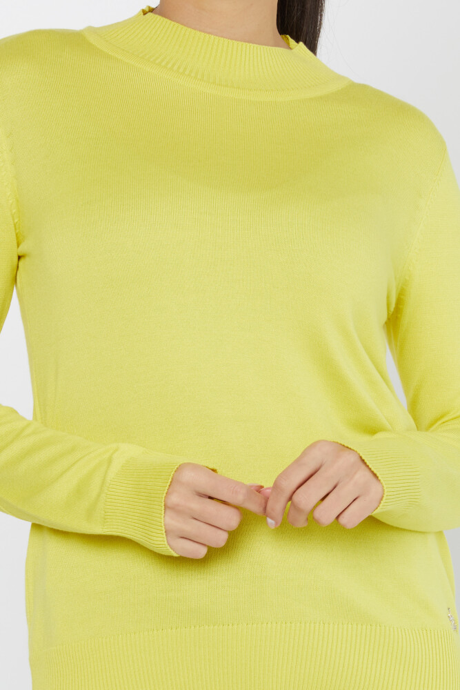 Knitwear Sweater Logo Detailed Yellow - 30613 | KAZEE (Set of 3 S-M-L) - 2