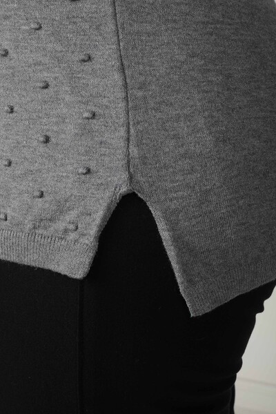 Maglieria Maglione Basic Grigio - 2425-31103 | KAZEE (Set di 2 M-2) - Thumbnail