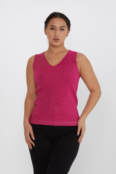 Maglieria Maglia Manica Zero Fucsia - 30719 | KAZEE (Set di 4 S-M-L-XL) 