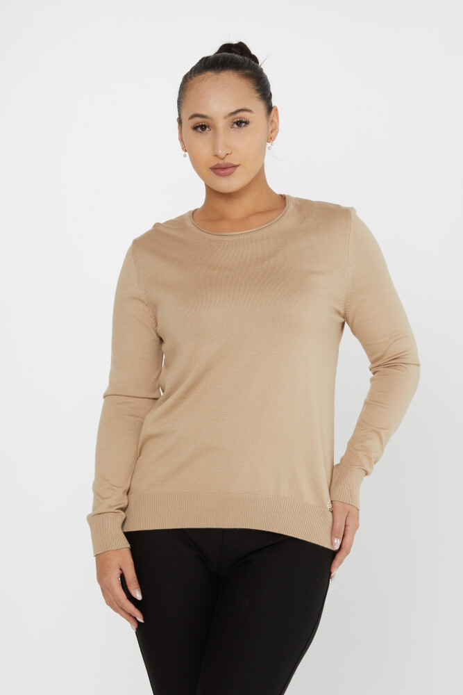 Maglieria Maglione Basic Beige - 30899 | KAZEE (Set di 4 L-XL-2XL 3XL) - 1