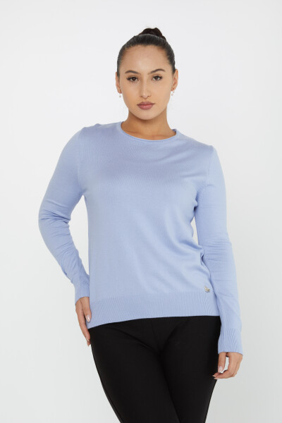 Maglieria Maglione Basic Blu - 30899 | KAZEE (Set di 4 L-XL-2XL 3XL) 