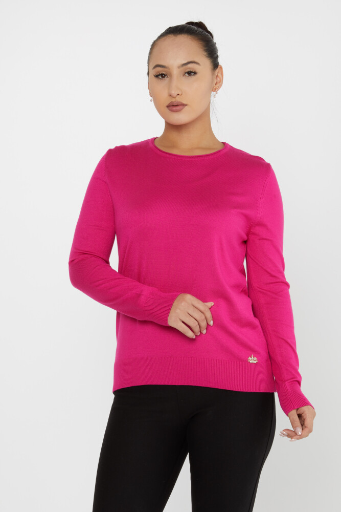 Maglieria Maglia Basic Fucsia - 30899 | KAZEE (Set di 4 L-XL-2XL 3XL) - 2