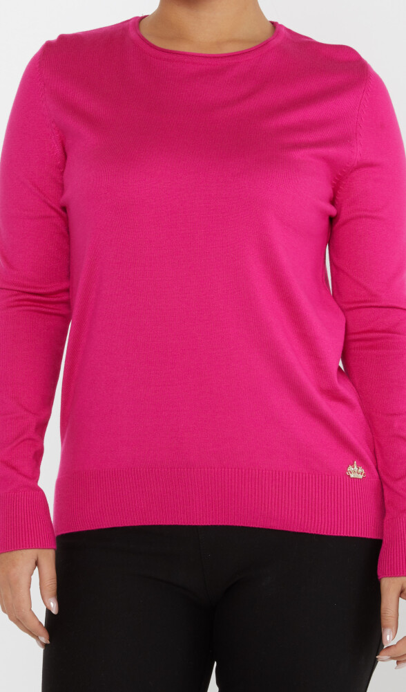 Maglieria Maglia Basic Fucsia - 30899 | KAZEE (Set di 4 L-XL-2XL 3XL) - 3