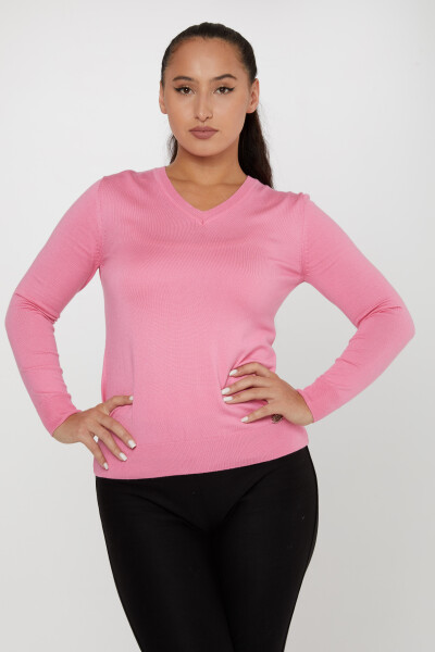 Maglieria Maglione Basic Rosa - 11071 | KAZEE (Set di 3 S-M-L) - 1