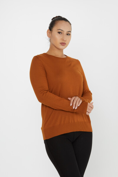 Maglieria Maglione Basic Tan - 30899 | KAZEE (Set di 4 L-XL-2XL 3XL) - 2