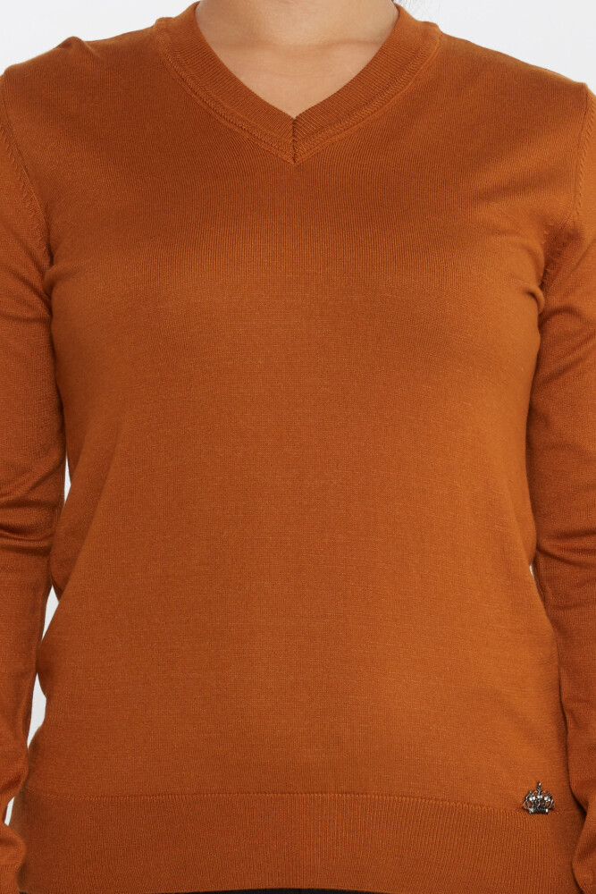 Maglieria Maglione Basic Tan - 30256 | KAZEE (Set da 4 M-L-XL-2XL) - 3