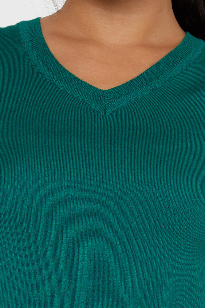 Maglieria Maglione Basic Verde - 11071 | KAZEE (Set di 3 S-M-L) - 3