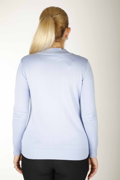 Maglione di maglieria Modellato Azzurro - 30636 | KAZEE (Set da 4 M-L-XL-2XL) - 5