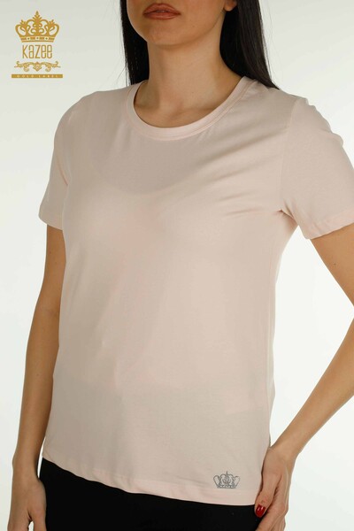 Venta al por mayor Blusa de Mujer Basic Light Powder - 79562 | KAZEE - 2