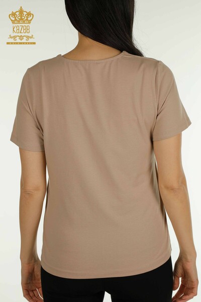 Venta al por mayor Blusa de Mujer con Logo Visón - 79560 | KAZEE - 6