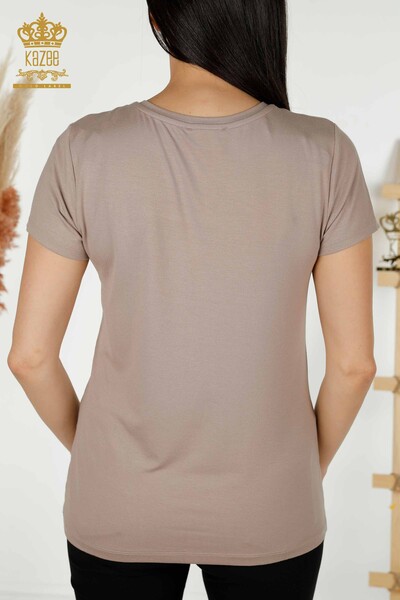 Venta al por mayor Blusa de Mujer - Modelo Americano - Mink - 78857 | kazee - 7