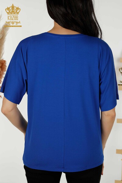 Venta al por mayor Blusa de Mujer - Piedra Bordada - Saks - 77487 | kazee - 8