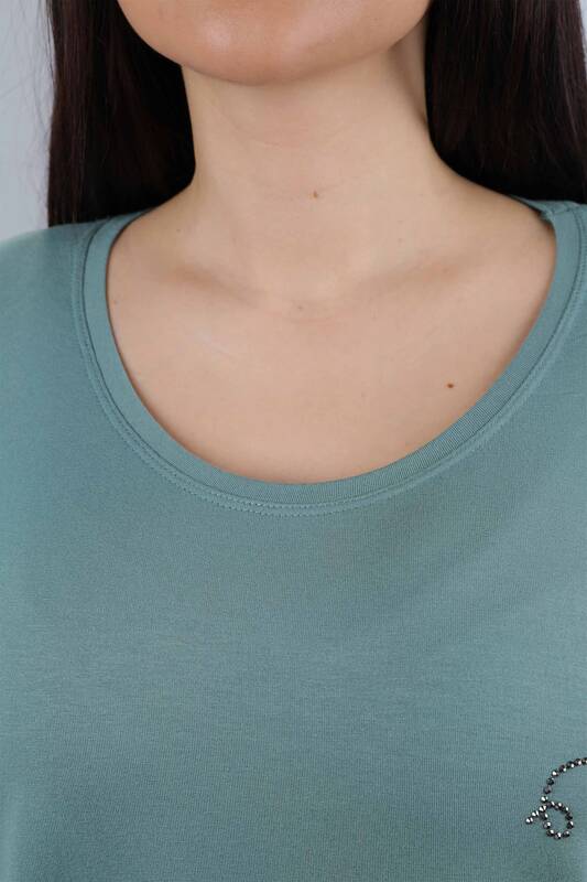 Venta al por mayor Blusa Mujer Tallas Grandes Patrón Hoja - 77909 | kazee