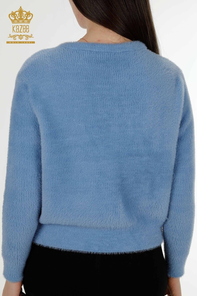 Venta al por mayor Cardigan Mujer Angora Azul - 19099 | kazee - 6