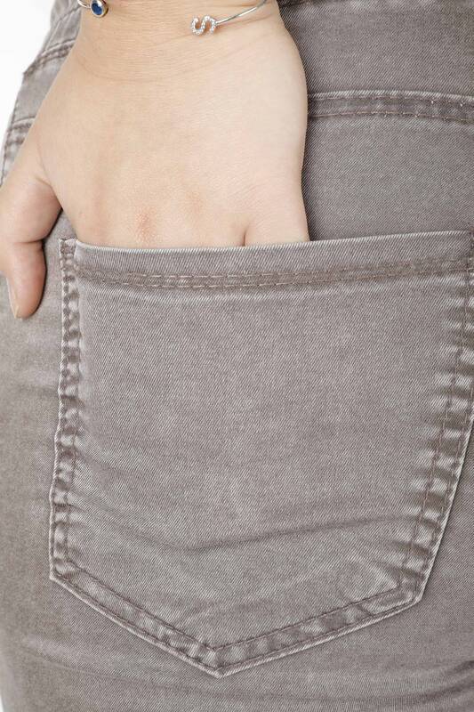 Pantalón Visón con Detalle de Lazo - 3500 | KAZEE (Juego de 4 36-38-40-42)