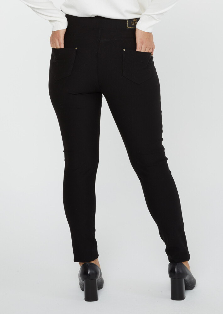 Pantalón Bolsillo Detallado Negro - 3754 | KAZEE (Juego de 4 42-44-46-48) - 7