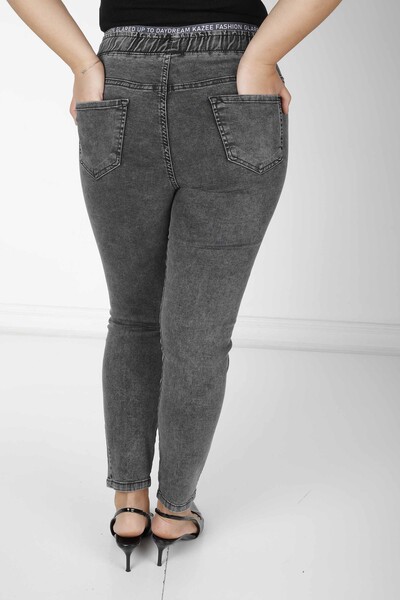 Pantalón Negro con Detalle Texto - 3704 | KAZEE (Juego de 4 42-44-46-48) - 7