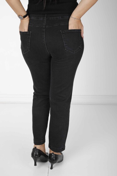 Pantalón Negro con Detalle Texto - 3782 | KAZEE (Juego de 5 42-44-46-48-50) - 10