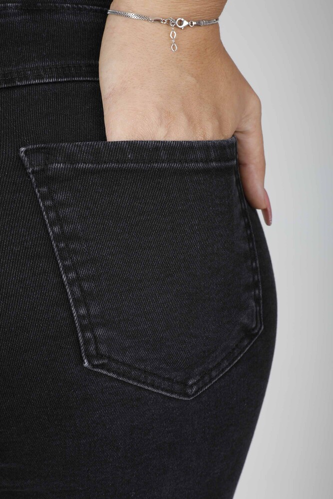 Pantalón Negro con Detalle Texto - 3782 | KAZEE (Juego de 5 42-44-46-48-50) - 9