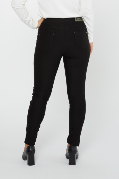 Pantalón Negro con Piedras - 3758 | KAZEE (Juego de 4 42-44-46-48) - 6