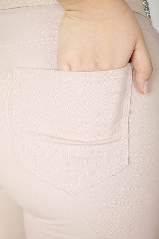 Pantalón Detalle Piedra Beige - 3685 | KAZEE (Juego de 4 36-38-40-42)