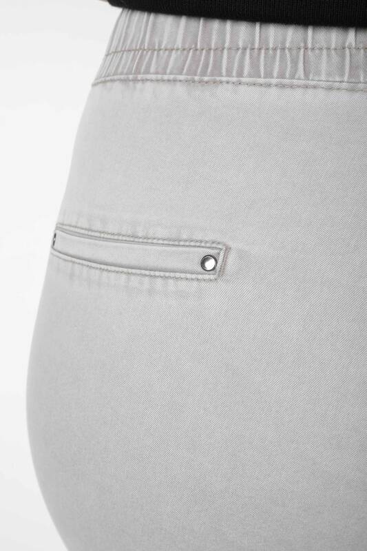 Pantalon Pierre Brodée Gris Clair - 3502 | KAZEE (Lot de 4 42-44-46-48)