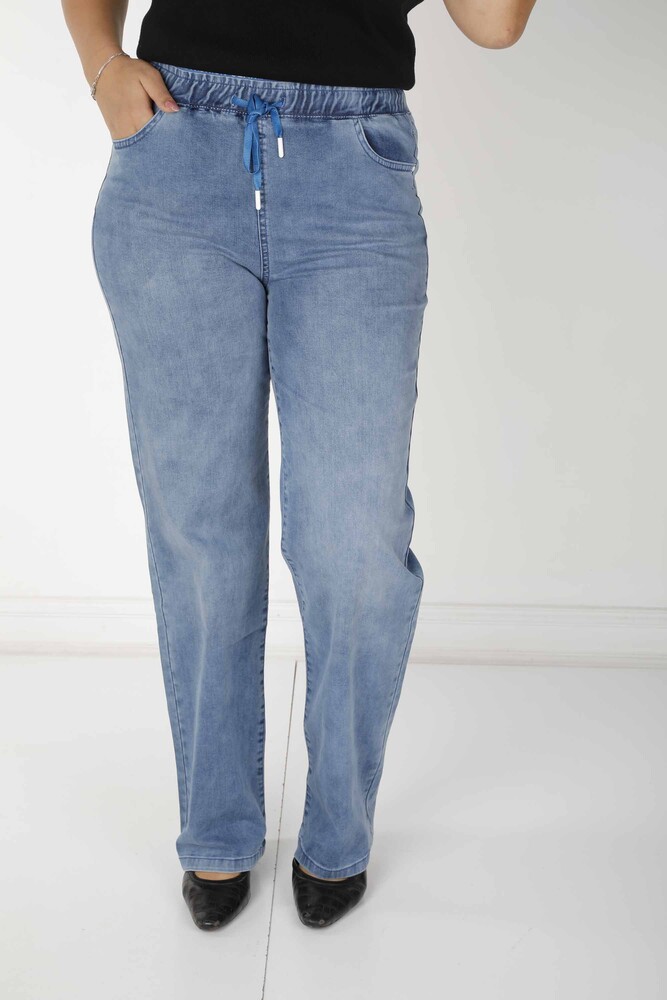 Pantalon Poche Détaillée Bleu - 3706 | KAZEE (Lot de 4 38-40-42-44) - 2