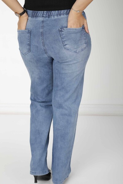 Pantalon Poche Détaillée Bleu - 3706 | KAZEE (Lot de 4 38-40-42-44) - 7