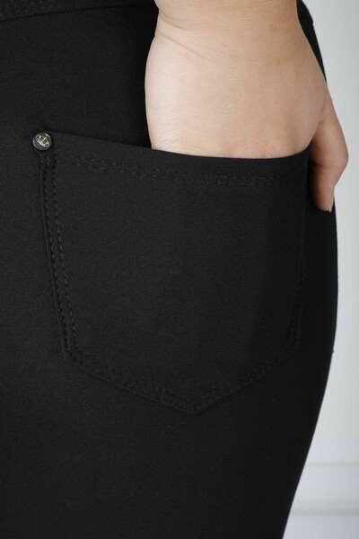 Pantalone Pietra Ricamato Nero - 3207 | KAZEE (Set di 4 36 38 40 42) - 7